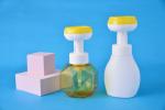 Body Wash Flower Pump Dispenser Dish Soap 0.8cc Output Outspring