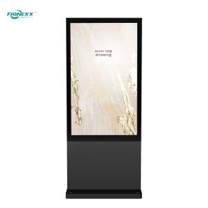 Quality 32 inch Black Windows Outdoor Fanless Vertical Digital Totem wholesale