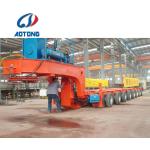 Hydraulic Axis Steerable Cast Semi Trailer for Steel Multi Axles Bridge Girder