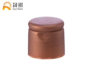 Quality Round Plastic Flip Top Caps , Plastic Bottle Cap Dispenser 24/410 28/410 SR204C wholesale