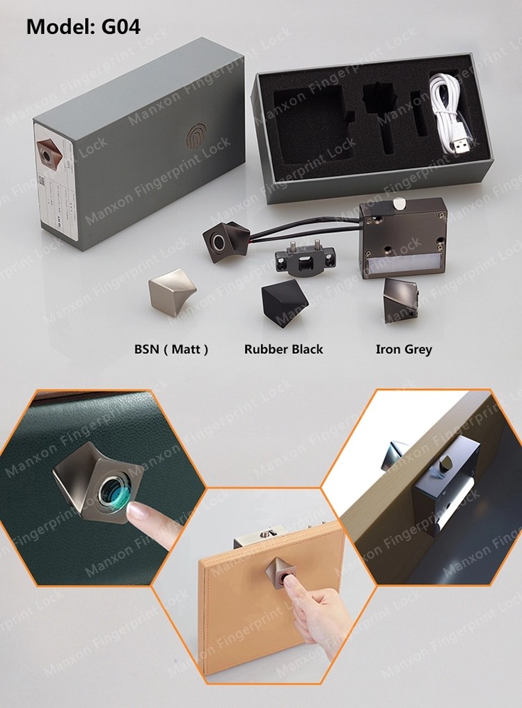 Zinc Alloy Fingerprint Door Lock
