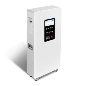 Quality Touchscreen 48V Moveable Solar Battery Lithium 15KWH 300AH Home Energy Storage Battery 51.2V wholesale