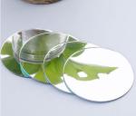 Silver AluminumDecorative Mirror Glass Bathroom Float Beveled Antique Mirror