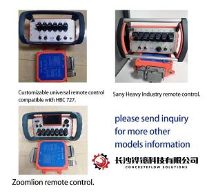 Quality Putzmeister Concrete Pump Remote Controlwith Emergency Stop 433MHz-490MHz wholesale