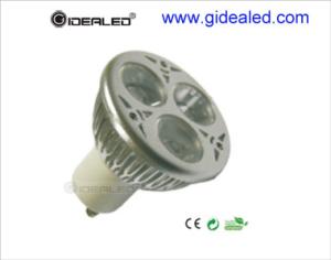 Quality GU10 3W LED Lamp 3*1W led spotlight AC90-265V wholesale