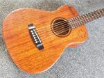 34" traveling acoustic guitar,Factory Sapele-wood top and back Mini acoustic