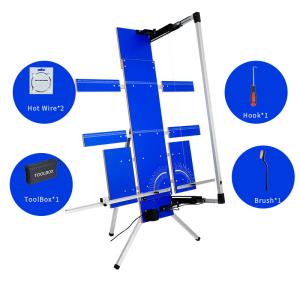 Quality Blue 110V-240V Hot Wire Cutting Machine With Wings wholesale