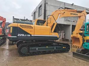 Quality 112KW Engine Used Hyundai R220LC 9.53m Transport Length wholesale