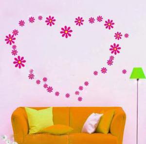 Quality Modern Designer Wall Flower Stickers G232 / Decorative Wall Stickers /Wall Sticker Art wholesale