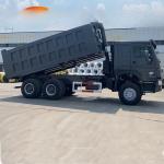 Used Howo 6x4 Earth Tipper Dump Trucks 10 Wheels 20 30 40 Ton 371HP LHD For