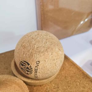 Quality Yoga Cork Ball Massage Muscular Relaxation Custom Design wholesale