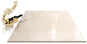Quality 36 X 36 Modern Grey Bathroom Tiles / Glazed Polished Porcelain Tile wholesale