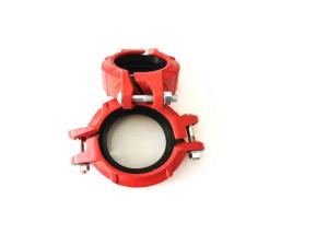 Quality Flexible Grooved Coupling , Ductile Iron Grooved Fittings 2 Inch Class300 wholesale