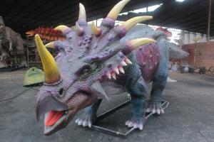 Quality Water Resistant Realistic Animatronic Dinosaur Styracosaurus For Dino Museum wholesale
