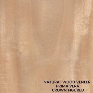 Quality OEM Natural Primavera Wood Veneer Flat Cut Crown Cut For Panels And Furniture 0.5mm wholesale