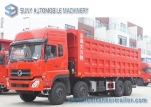 Quality 40 Ton 50 Ton 60 Ton Dongfeng Heavy Duty Dump Truck 8*4 Rubbish Collection Truck 4 Axles 340 Hp wholesale