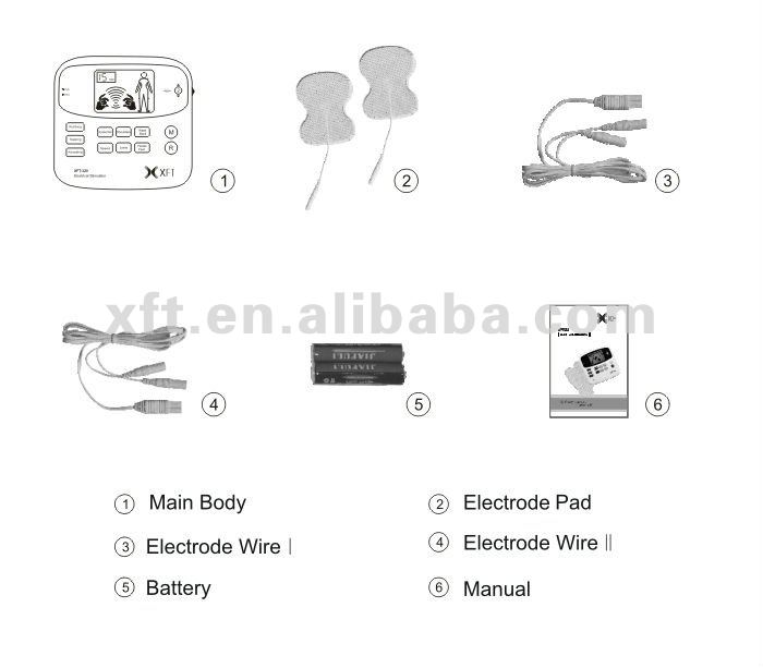 CE and ISO approved Manufacturer Digital TENS EMS