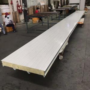 Quality 100mm Thickness Rock Wool Sandwich Roof Panel For Ceiling wholesale