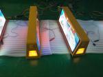 Customized 960 * 360mm, 160 * 60 Monochrome Panel Taxi LED Display For Taxi Roof