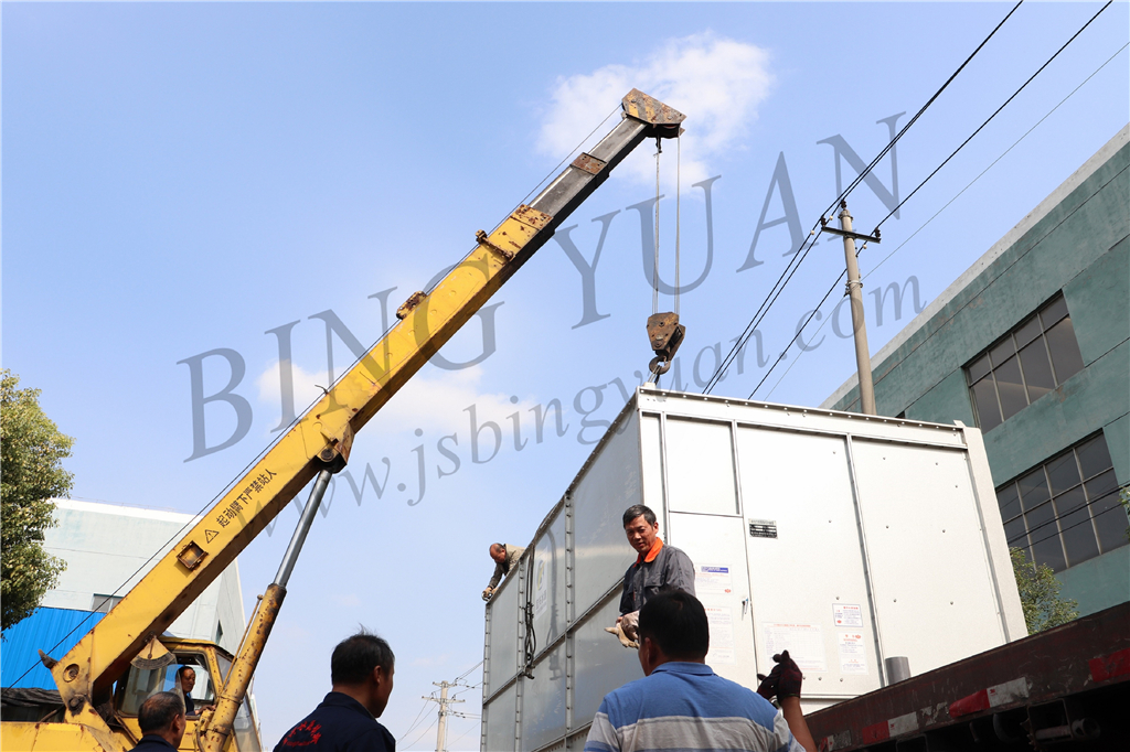 Yixing ICS Refrigeration Quality Counter Flow Evaporative Condenser Heat Exchanger