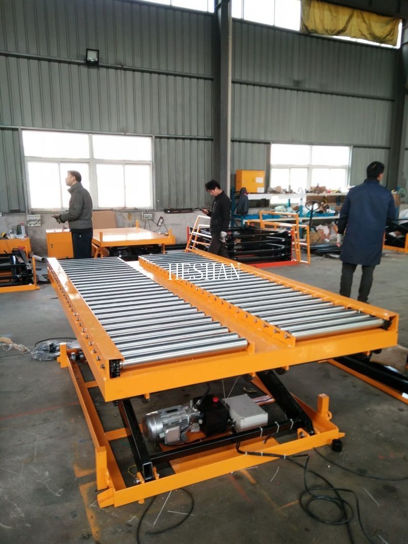 Customized Roller Conveyor Lift Table Hydraulic Material Handling Scissor Lift