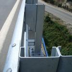 Roadway Safety Hot Dip Galvanized Steel Guardrail Crash Barrier C Post for