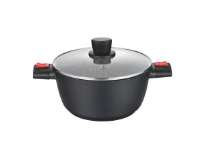 Quality Versatile Stick Aluminum Pot For Induction Cooktops Black wholesale