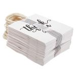 Kraft Paper Thank You Clothing Gift Jewelry Shopping Paper Bag for Business