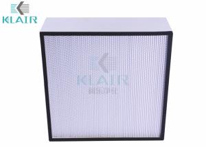 Quality Klair HEPA Filter 99.97 Efficiency , Metal Frame High Temperature Hepa Filters wholesale