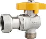 5802C Gas Stove Valve Brass Ball Valve Angle Type DN15 for Residential Gas