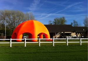 Quality 50FT Giant Advertisement Air Inflated Tent Outdoor Special Inflatible Tent wholesale
