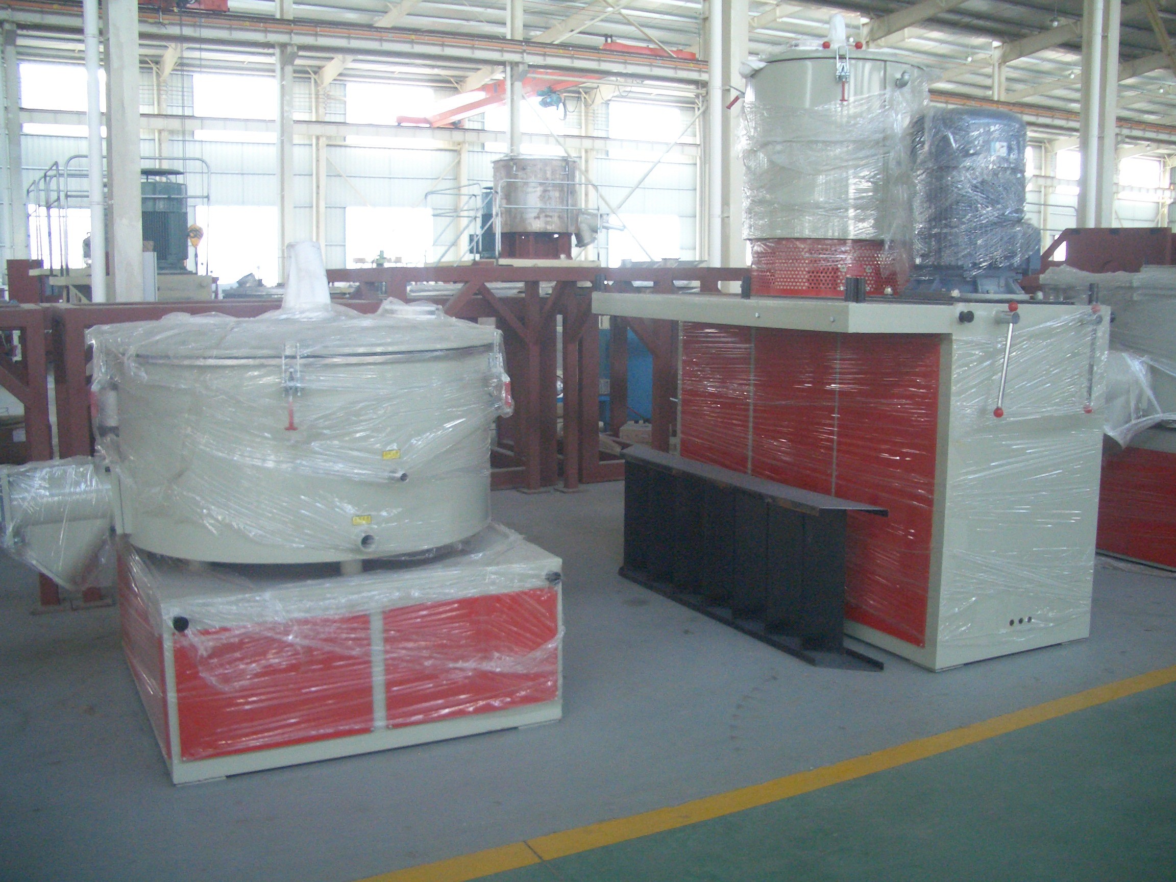 CE Color Blending PVC WPC Plastic Powder Turbo Mixer