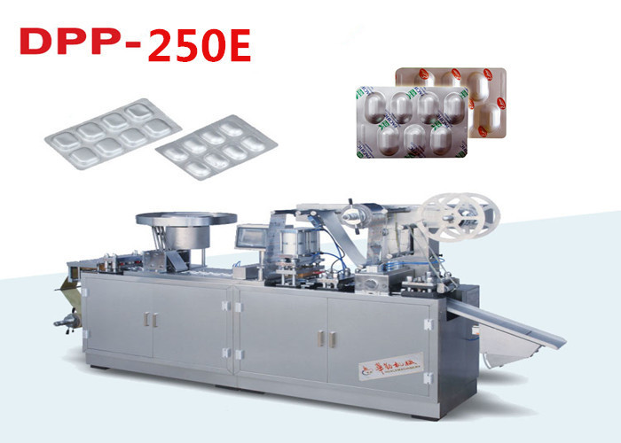 High Output Stainless Steel Automatic Blister Packing Machine with Shaking Feeder