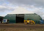 Big Size Outside Storage Tent White , Wedding Venues Marquee curved tent UV
