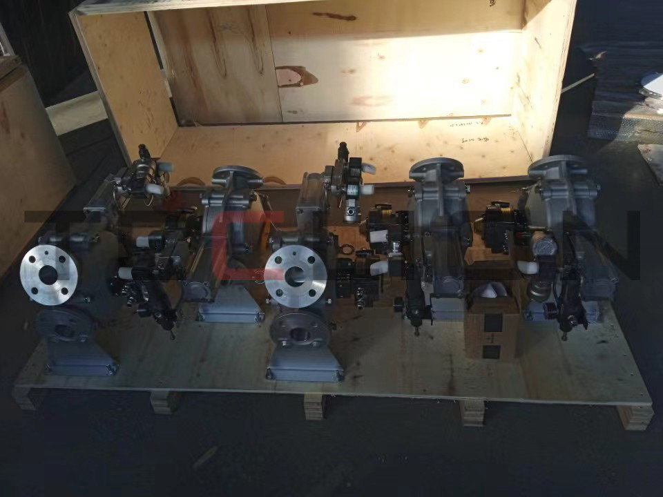 Dual port zero pressure loss directional control valve | DN full bore no dead angle structure