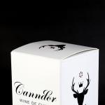 250g Wine Bottle Gift Box Collapsible Artpaper Single Champagne Whisky Alcohol