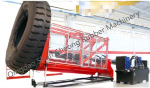 Quality Professional OTR Waste Truck Tire Recycling Line/Tyre Powder Making Machinery wholesale