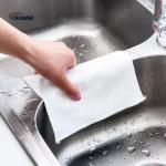 Ultra-Fine Natural Bamboo Fiber Charcoal Dishcloth Microfiber Dish Towel