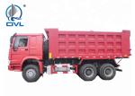 Left Hand Drive Heavy Duty Dump Truck , 10 Wheels New Dump Truck 6x4