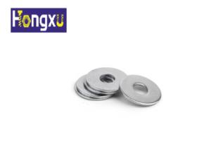 Quality Zinc Plated Round Flat Washers , Stainless Steel Fender Washers No Burr wholesale