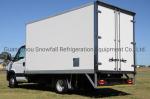 Aluminum FRP Color Steel Truck Body Dry Cargo Box For Euro 5 Emission Standard