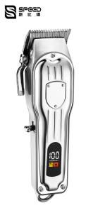 Quality 806 Cordless Hair Trimmer For Men Metal Iron Armor Knight Oil Head Electric Pushing Scissors wholesale