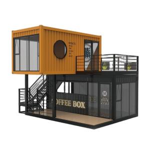 Quality 20ft / 40ft Light Steel Frame Modular Container House For Prefabricated Building wholesale