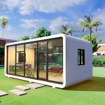 2025 New Aluminum Apple Cabin House Mobile Integrated House Outdoor