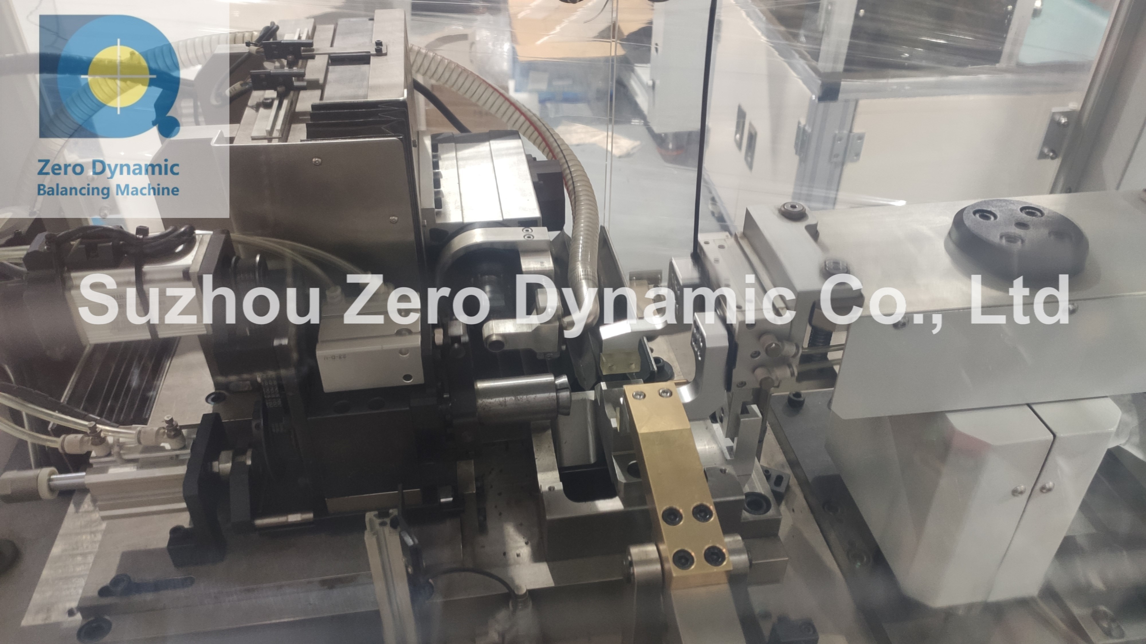 Two Station Horizontal Power Tool Outer Rotor Balancing Machine Automatic Drilling Correction Balancer