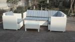 6pcs sectional garden wicker sofa furniture outdoor rattan sofa set