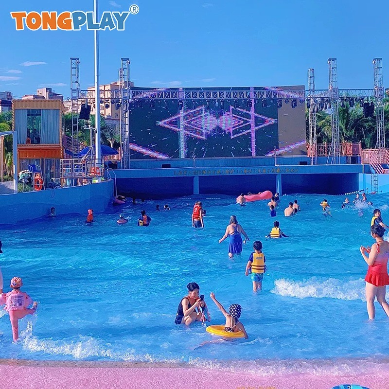 ODM Surf Wave Pool Tsunami Water Play Equipment Eco Friendly