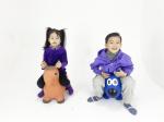 Customized Logo Bouncy Animal Hopper Cute Rainbow Unicorn Shape Waterproof