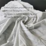 100% Cotton Cutting Waste Industrial Cotton Waste Rags Used Clothing Rags white