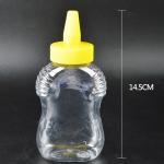Sharp Nipple Mouth Plastic Honey Bottle Food Grade Pet Transparent Material